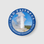 Old Faithful Yellowstone National Park Magnet<br><div class="desc">This ornament is the perfect way to commemorate your trip!</div>