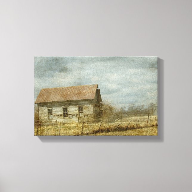 Old Farm Canvas Print (Front)