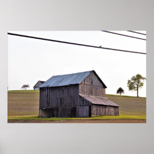 Old Farm House  Poster