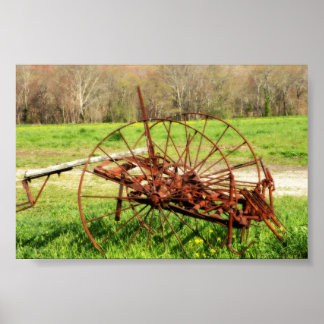 Old Farm Tiverton Rhode Island Poster