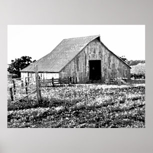 Old Farmhouse Barn Value Poster Paper (Matte)