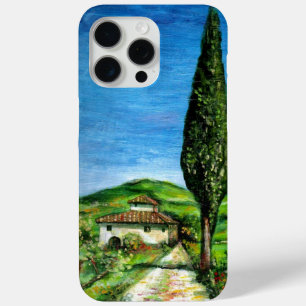 Old Farmhouse in Chianti / Tuscany Landscape iPhone 15 Pro Max Case