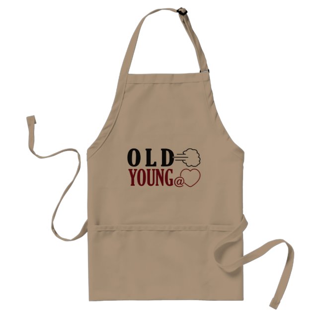 Old Fart apron – choose style & color (Front)