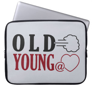 Old Fart custom laptop sleeve