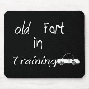 Old Fart in Training Mouse Mat