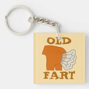 Old Fart Keychain