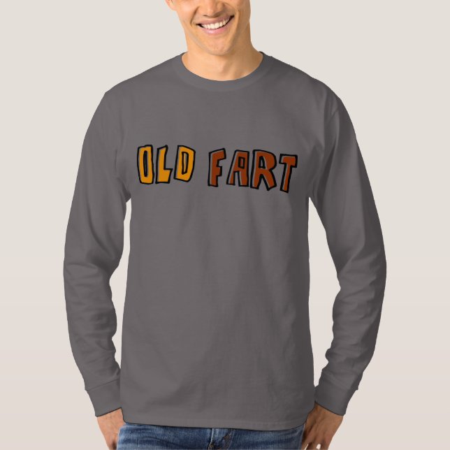 Old Fart Men's Basic Long Sleeve T-Shirt (Front)