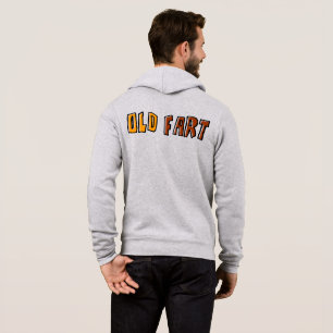 Old Fart Men's Full-Zip Hoodie
