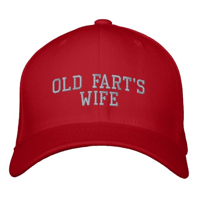 Old Fart's Wife Baseball Hat (Front)