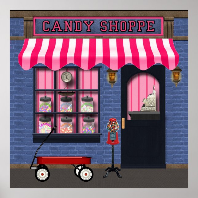 Old Fashion Candy Shoppe poster (Front)