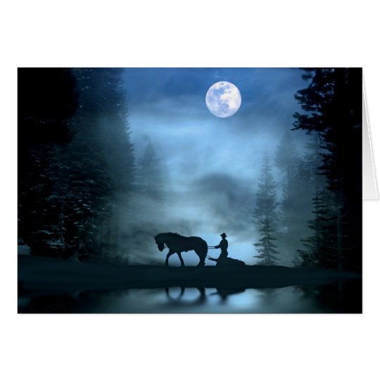 Old Fashion Christmas Tree Card
