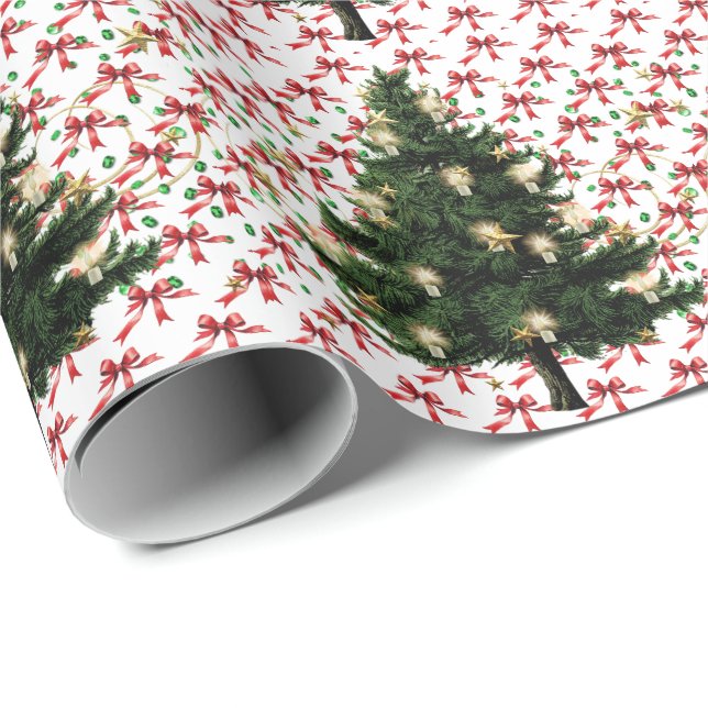 Old Fashion Christmas Wrapping Paper (Roll Corner)