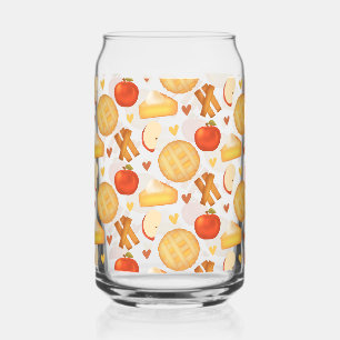 Old Fashioned Apple Pie And Ingredients Can Glass