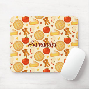 Old Fashioned Apple Pie And Ingredients Mouse Mat
