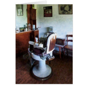 Old-Fashioned Barber Chair