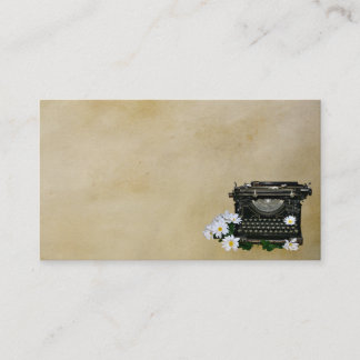 Old fashioned business card