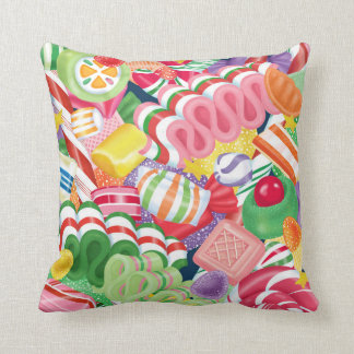 Old Fashioned Christmas Candy Pillow