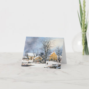 Old Fashioned Christmas Card