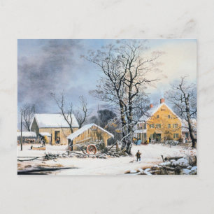 Old Fashioned Christmas Card