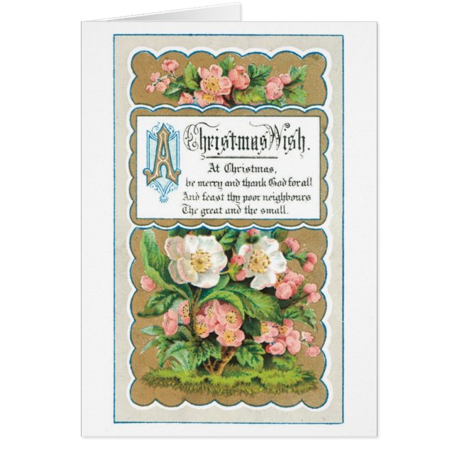 Old-fashioned Christmas, Flower (Front)