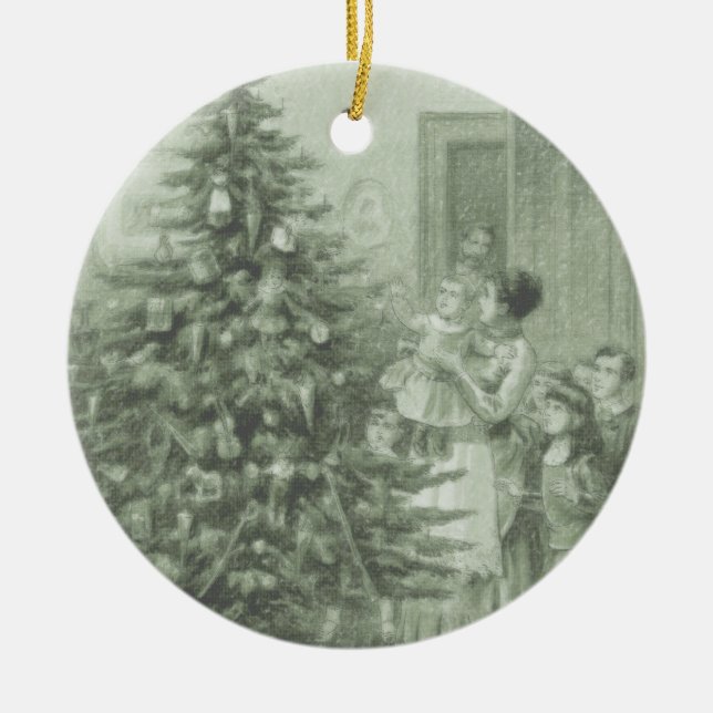 Old Fashioned Christmas Ornament (Front)