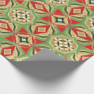 Old Fashioned Christmas Pattern III Wrapping Paper