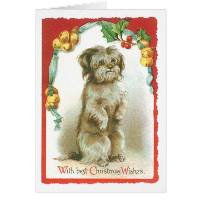 Old-fashioned Christmas, Puppy (Front)