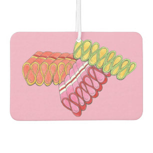 Old Fashioned Christmas Ribbon Candy Candies Food Car Air Freshener