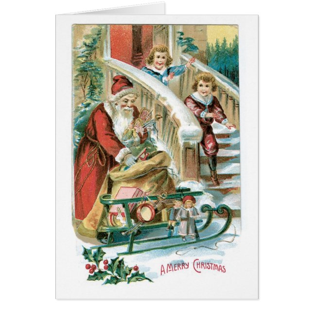 Old-fashioned Christmas, Santa (Front)