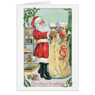 Old-fashioned Christmas, Santa