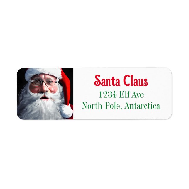 Old Fashioned Christmas Santa Claus (Front)