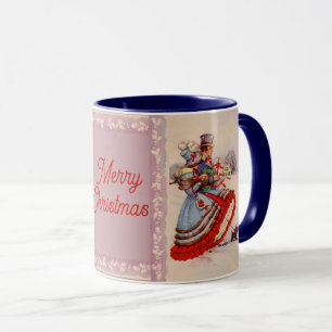 Old-fashioned Christmas Shopping Mug