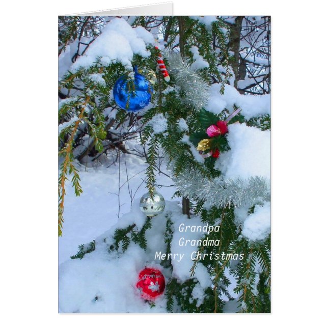 Old fashioned Christmas Tree (Front)