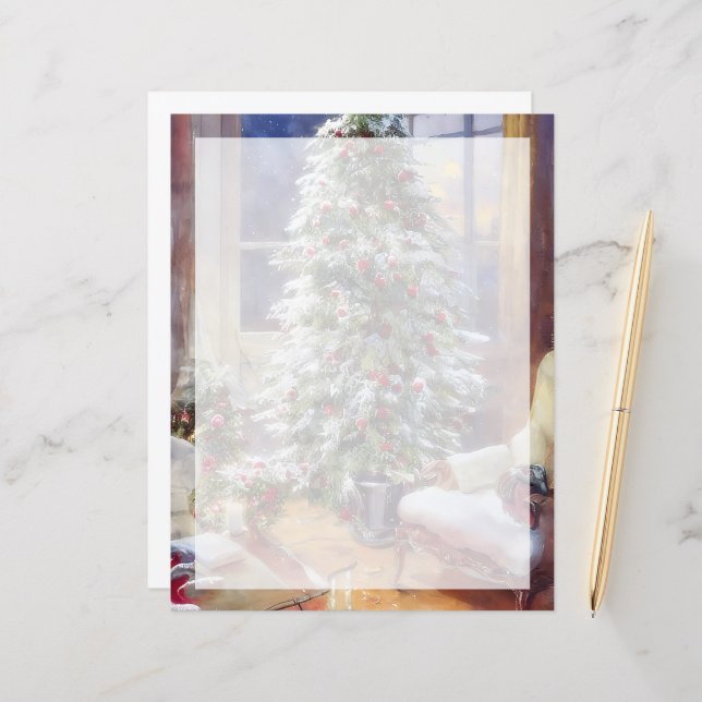 Old fashioned Christmas tree (Front/Back In Situ)