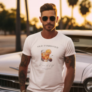 "Old Fashioned" Cocktail Birthday T-Shirt