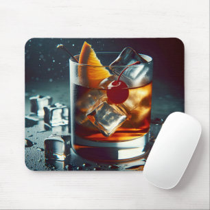 Old Fashioned Drink With Ice Mouse Mat