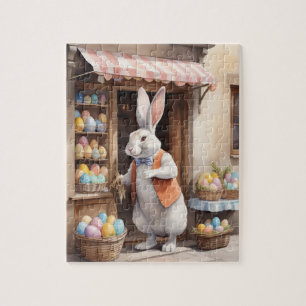 Old-Fashioned Easter Bunny Jigsaw Puzzle