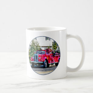 Old Fashioned Fire Truck Coffee Mug