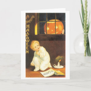 Old-fashioned Halloween Card