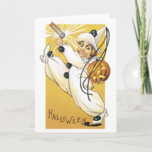 Old-fashioned Halloween Card