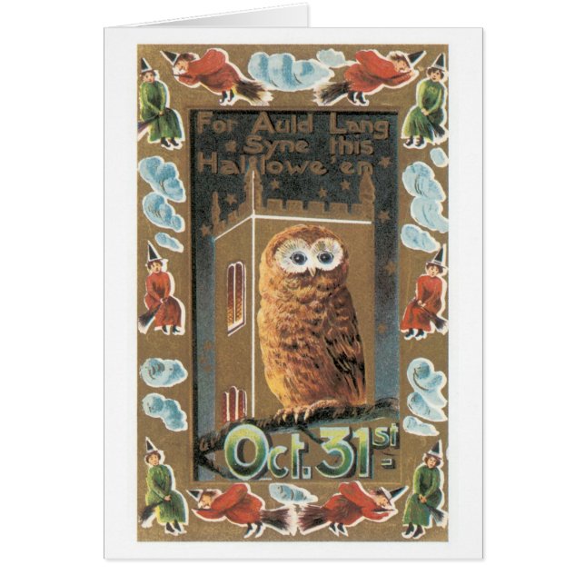 Old-fashioned Halloween, Owl (Front)