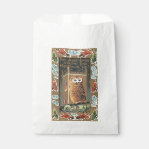 Old-fashioned Halloween, Owl Favour Bags