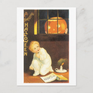 Old-fashioned Halloween Postcard