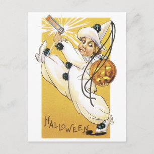Old-fashioned Halloween Postcard