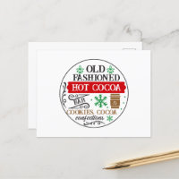 Old Fashioned Hot cocoa bar Christmas