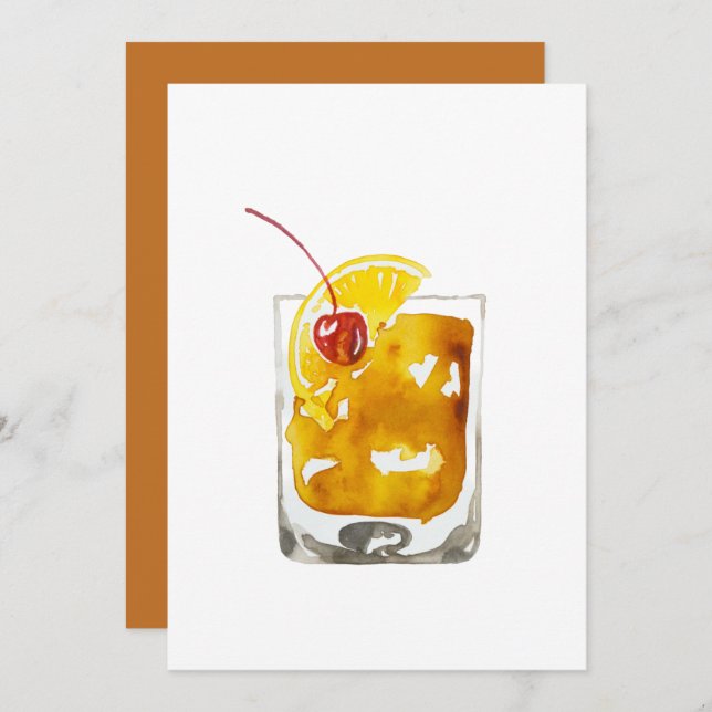 Old Fashioned Invitations (Front/Back)