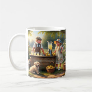 Old-Fashioned Lemonade Stand Old-Fashioned Summer Coffee Mug