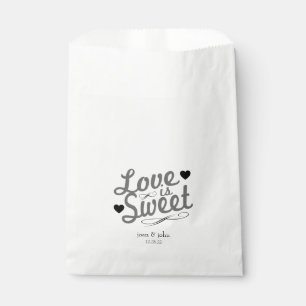 Old Fashioned Love Is Sweet Favour Bags (Grey)