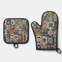 Old-fashioned Patchwork Quilt Design