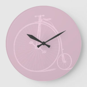 Penny Farthing Wall Clocks Zazzle UK